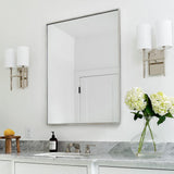 Crystorama Veronica 2 Light Polished Nickel Sconce