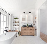 Crystorama Voss 1 Light Matte Black Sconce