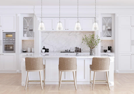 Crystorama Voss 3 Light Polished Nickel Pendant