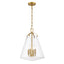 Crystorama Voss 4 Light Luxe Gold Pendant