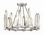 Crystorama Watson 4 Light Polished Nickel Semi Flush Mount