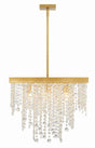 Crystorama Winham 8 Light Antique Gold Chandelier