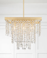 Crystorama Winham 8 Light Antique Gold Chandelier