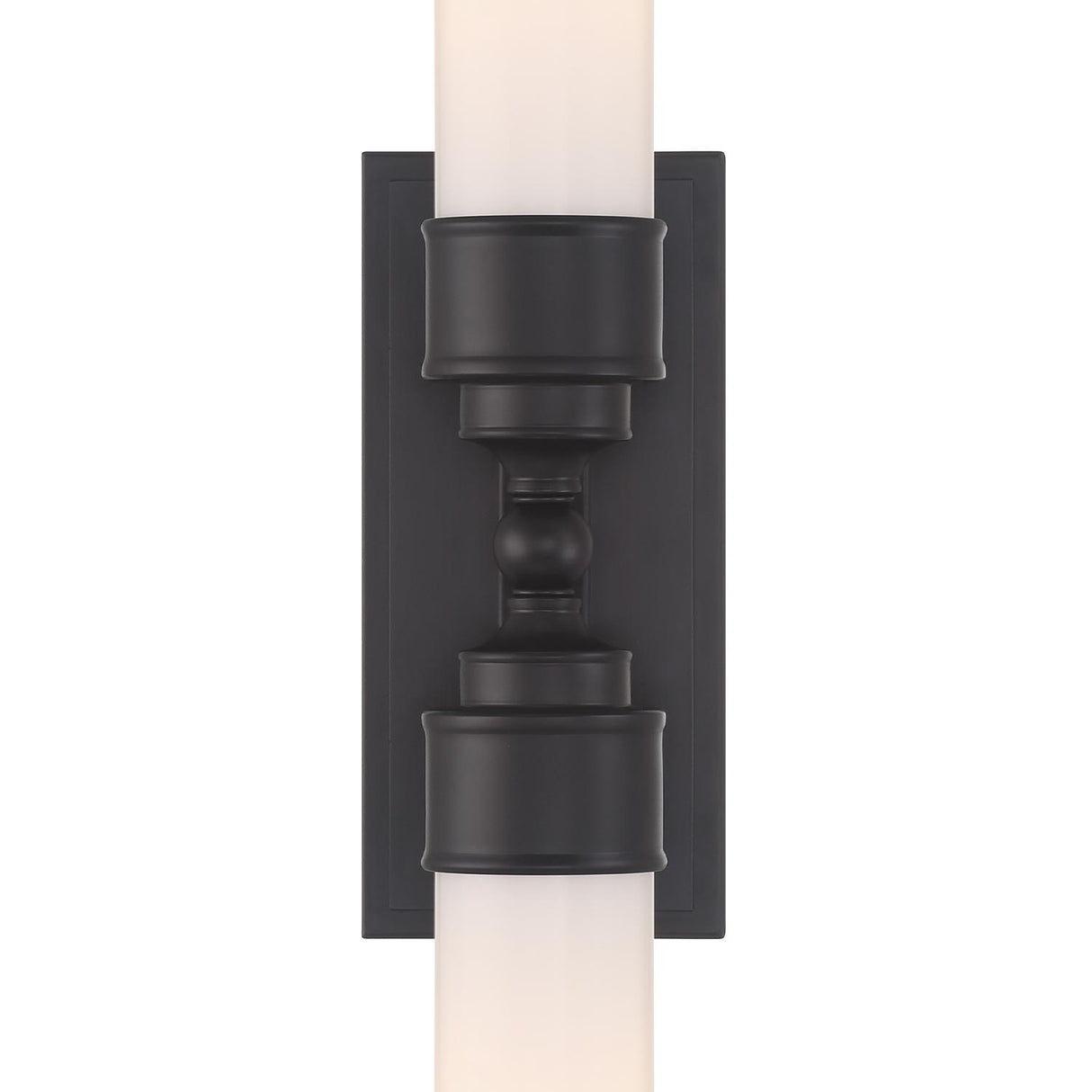 Crystorama Wilcox 2 Light LED Matte Black Sconce