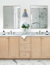 Crystorama Xavier 1 Light Vibrant Gold + Blue Sconce