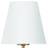 Crystorama Xavier 6 Light Vibrant Gold + White Linear Chandelier