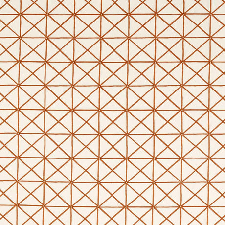 Harlequin Kado Frost/Paprika Fabric