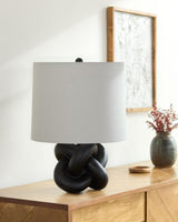 Livabliss Burkina BKI-002 22"H x 15"W x 15"D Table Lighting