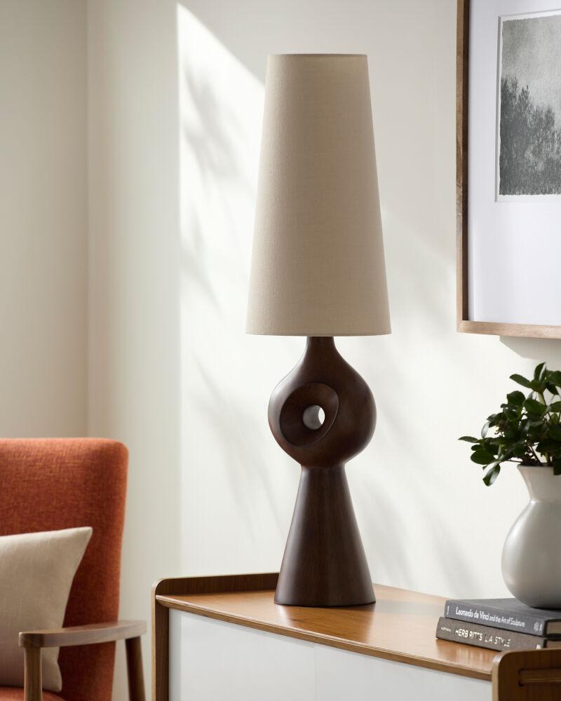 Livabliss Firkel FKE-002 35"H x 9"W x 9"D Table Lighting