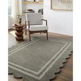 Surya Scalloped SCP-2302 3'6" x 5'6" Rug
