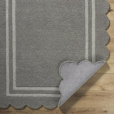 Surya Scalloped SCP-2302 3'6" x 5'6" Rug
