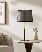 Livabliss Tanza TZA-001 26"H x 13"W x 13"D Table Lighting