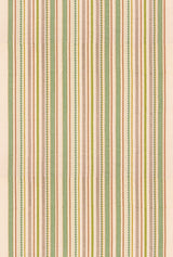G P & J Baker TUDOR STRIPE RED/GREEN Drapery Fabric