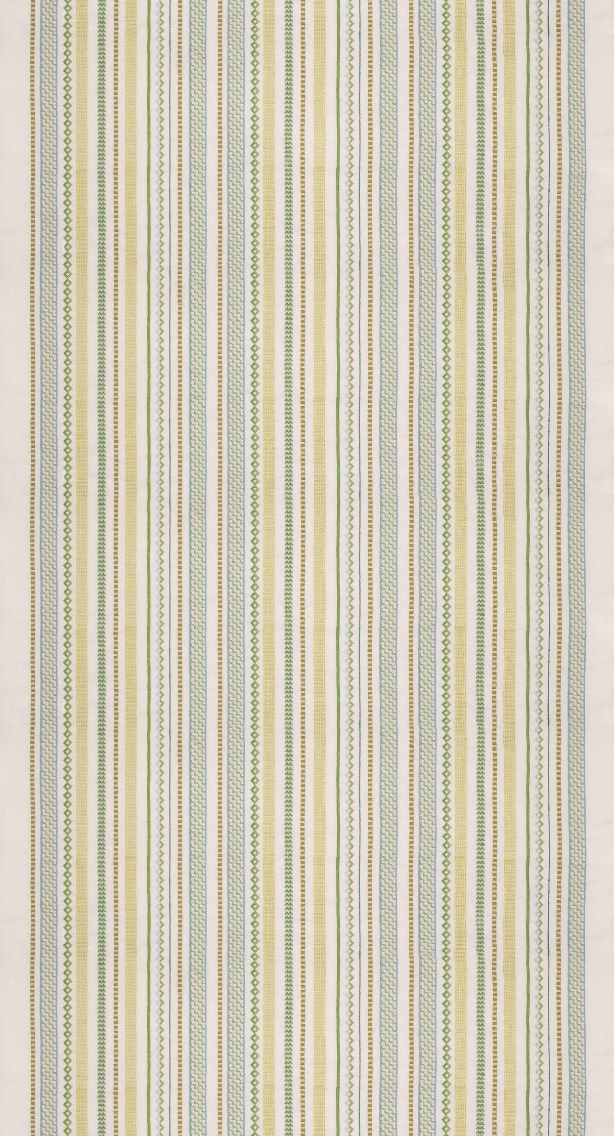 G P & J Baker TUDOR STRIPE GREEN Drapery Fabric