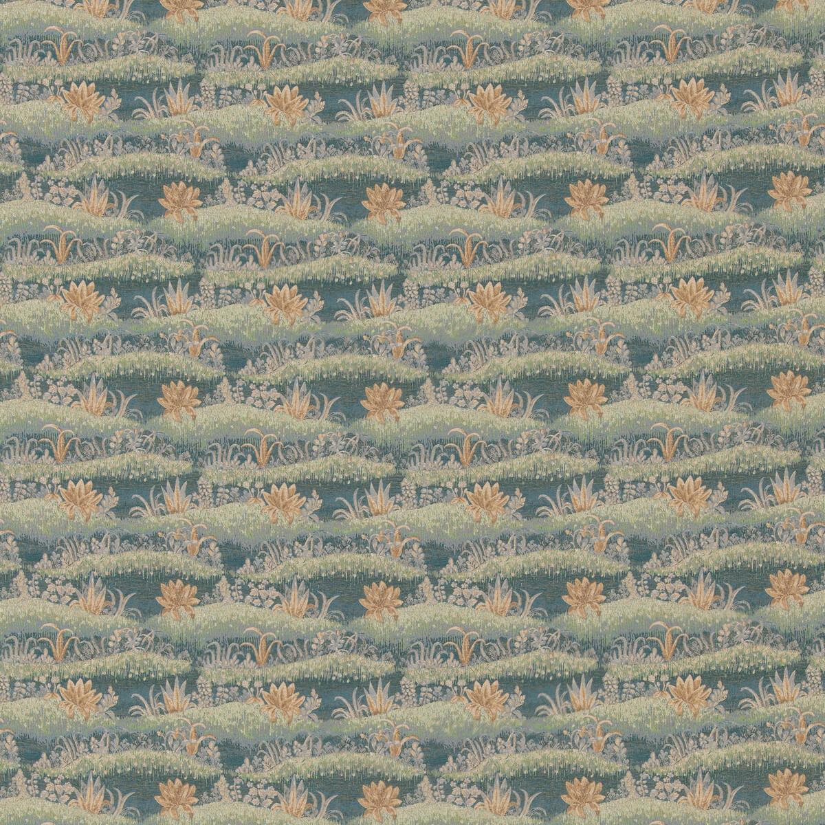 G P & J Baker GARDEN TAPESTRY TEAL Fabric