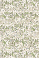 G P & J Baker HOME PARK GREEN/BLUE Fabric