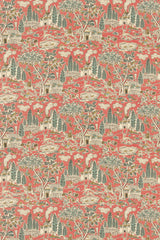 G P & J Baker HOME PARK OLD RED Fabric