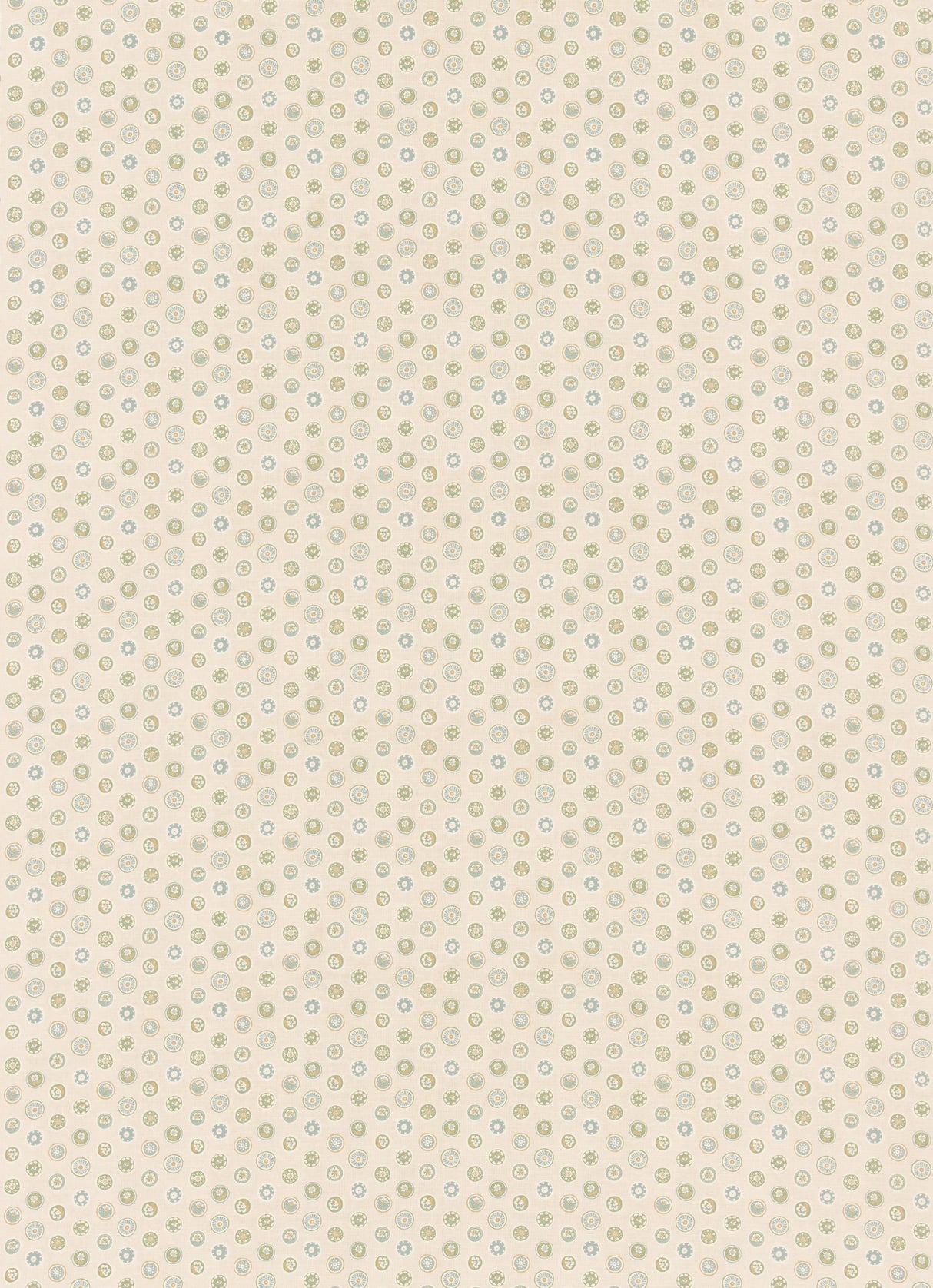 G P & J Baker COURT BUTTONS BLUE/GREEN Fabric