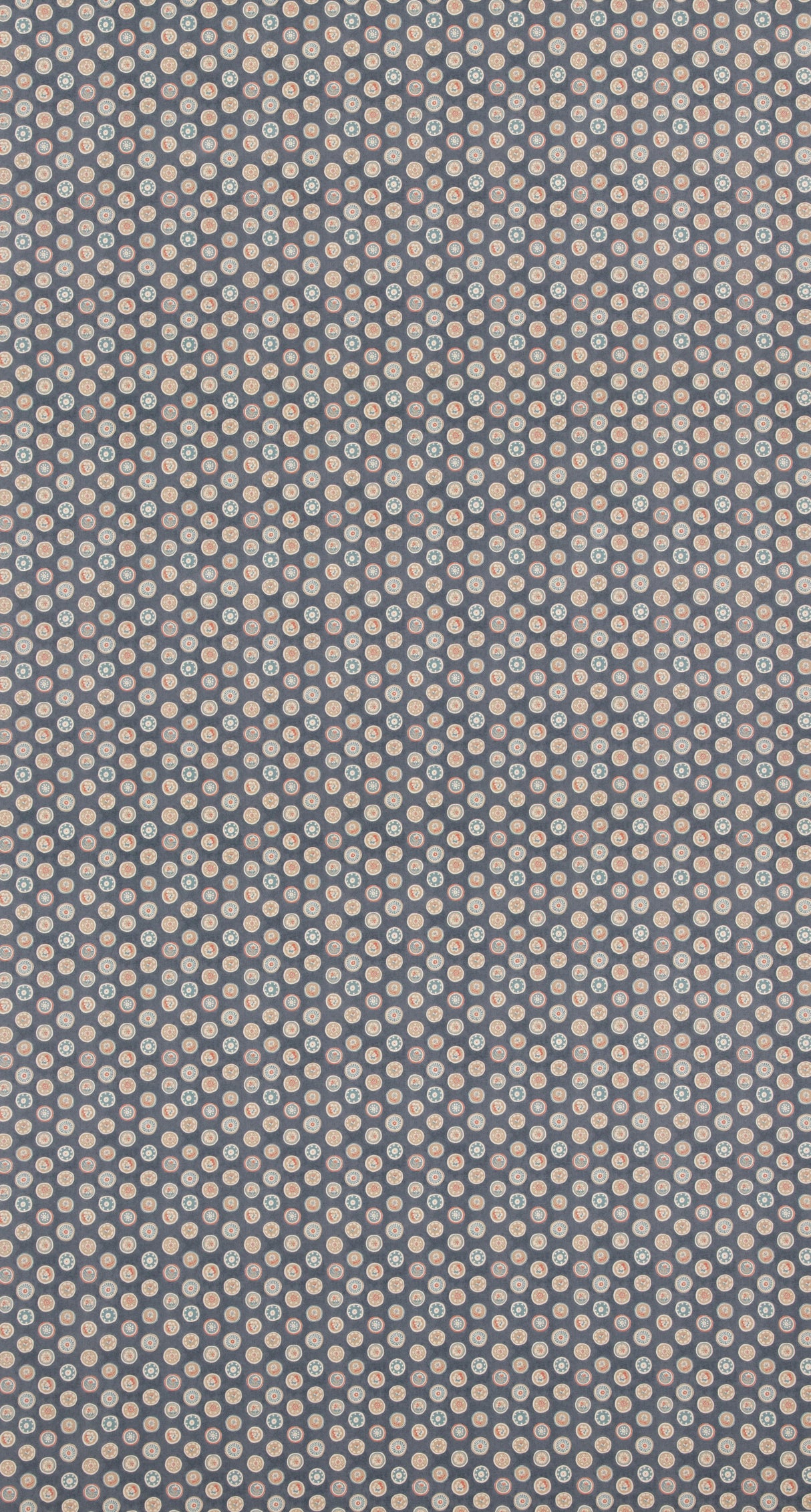 G P & J Baker COURT BUTTONS INDIGO Fabric