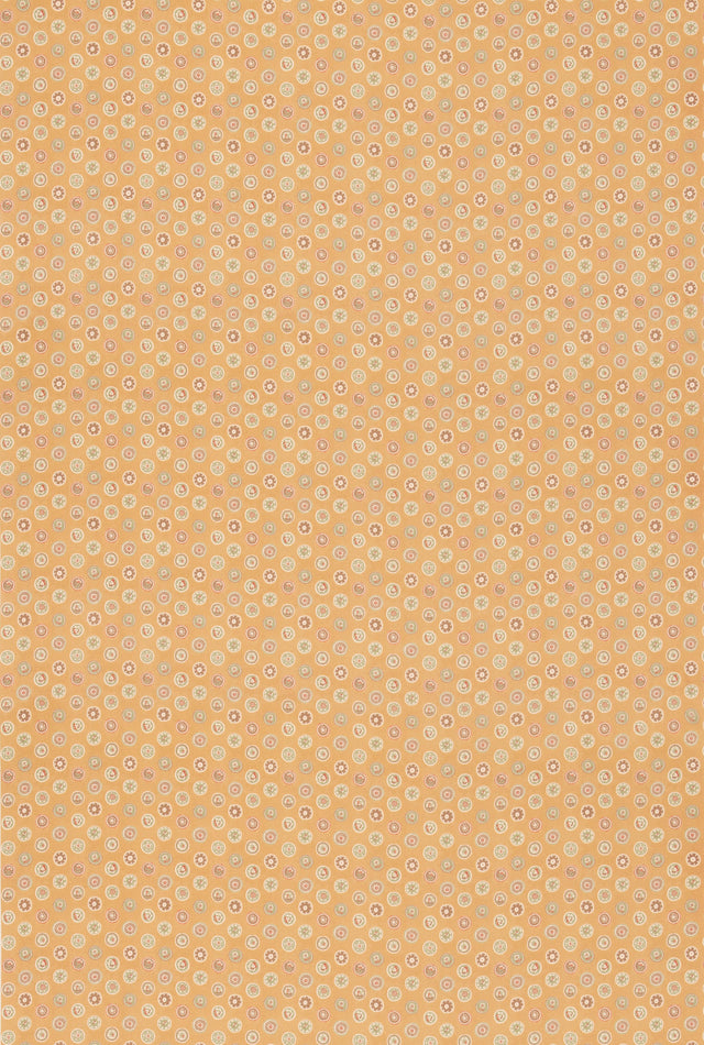 G P & J Baker COURT BUTTONS OCHRE Fabric