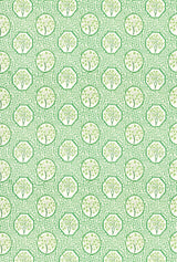 G P & J Baker ROYAL MAZE ROYAL GREEN Fabric