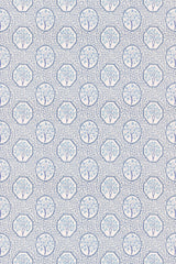 G P & J Baker ROYAL MAZE ROYAL BLUE Fabric