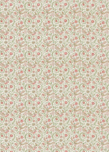 G P & J Baker ROYAL COURT PINK/GREEN Fabric