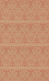 G P & J Baker QUEEN'S DAMASK OLD RED Fabric