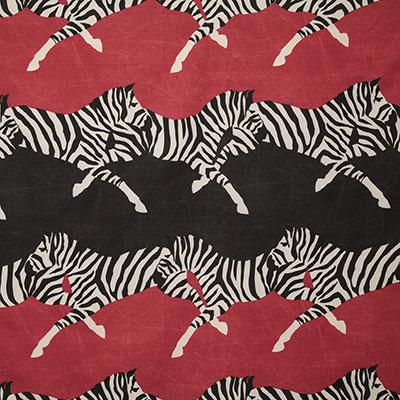 Pindler DASANI RED Fabric