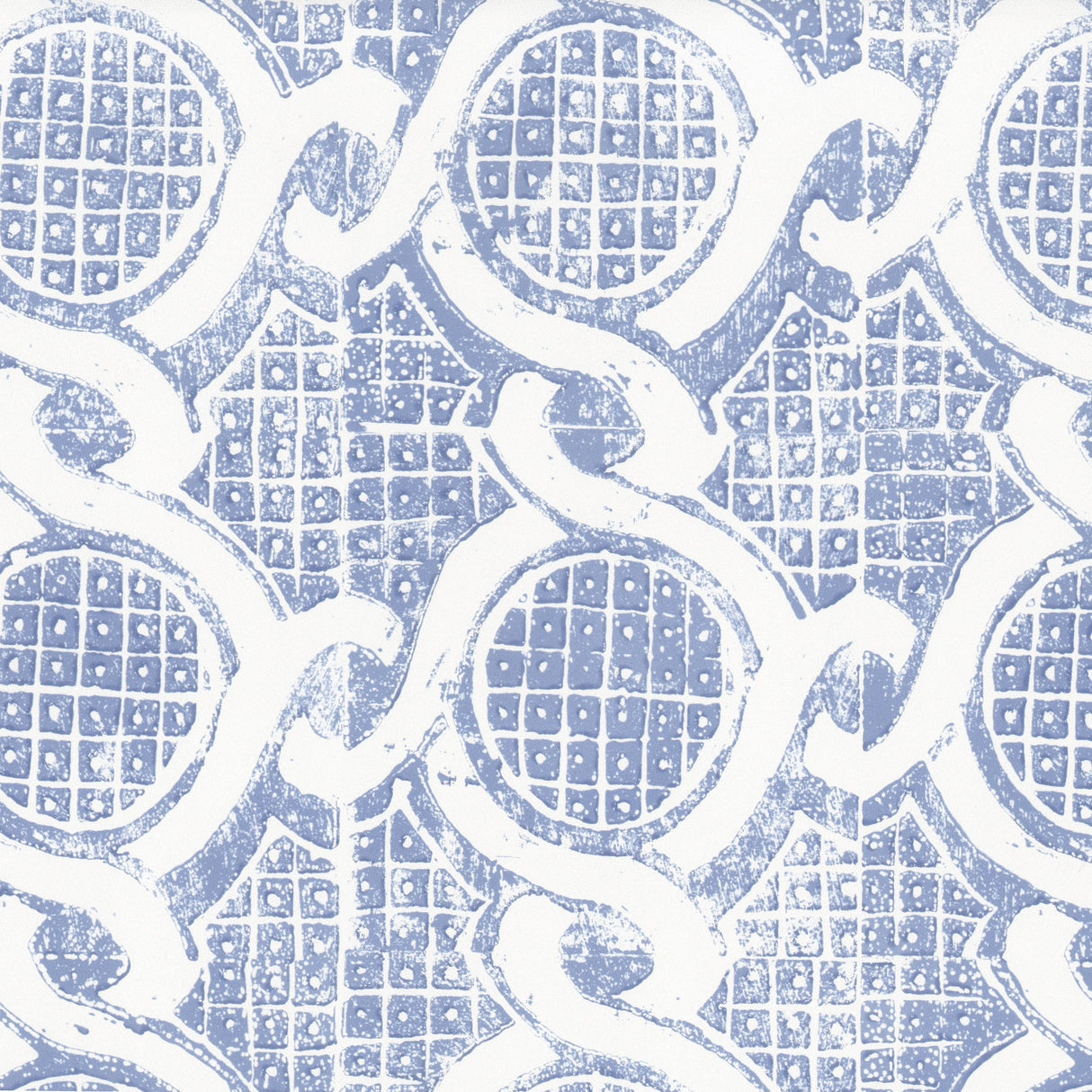 Lee Jofa CHAIN WALLPAPER BLUE Wallpaper