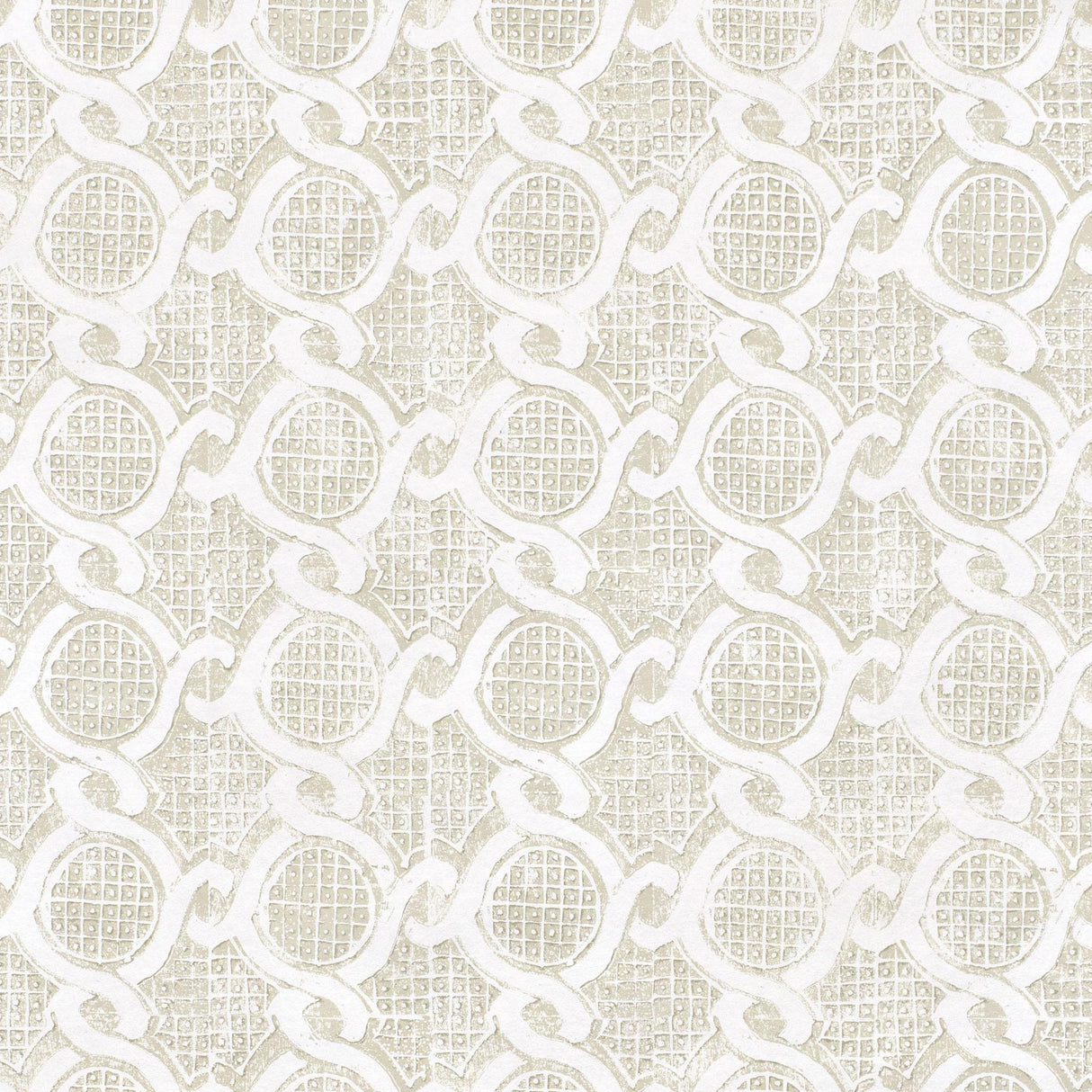 Lee Jofa CHAIN WALLPAPER SAND Wallpaper
