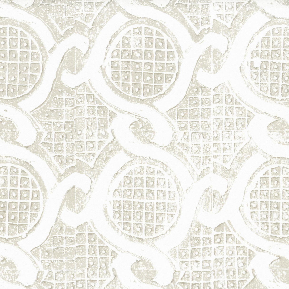 Lee Jofa CHAIN WALLPAPER SAND Wallpaper
