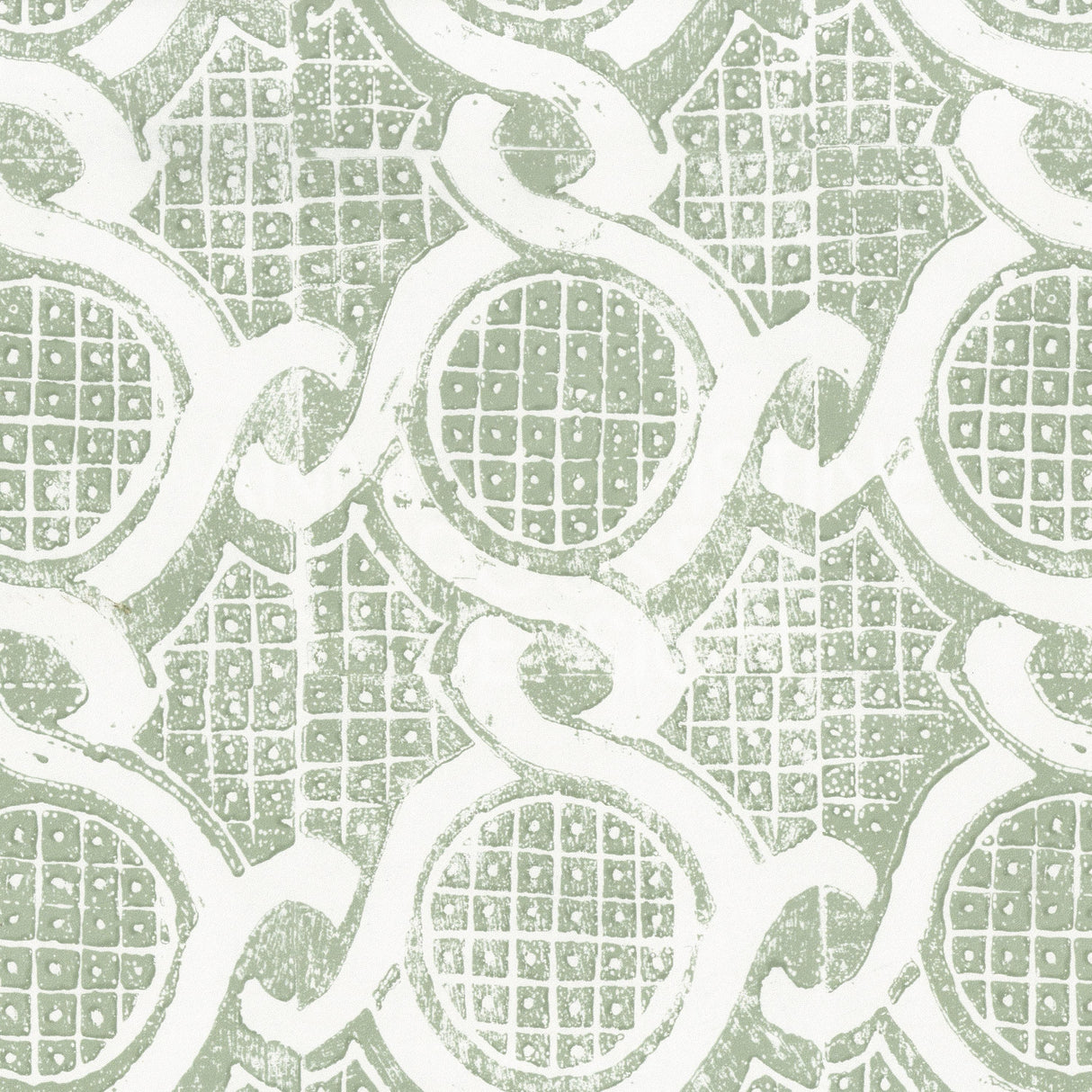 Lee Jofa CHAIN WALLPAPER GREEN Wallpaper
