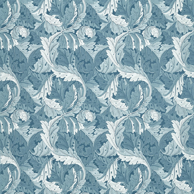 Clarke & Clarke ACANTHUS JACQUARD DENIM Upholstery Fabric