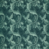 Clarke & Clarke ACANTHUS JACQUARD TEAL Upholstery Fabric