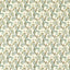 Clarke & Clarke GOLDEN LILY EMBROIDERY LINEN/TEAL Drapery Fabric