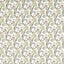 Clarke & Clarke GOLDEN LILY EMBROIDERY PLUM/DENIM Drapery Fabric