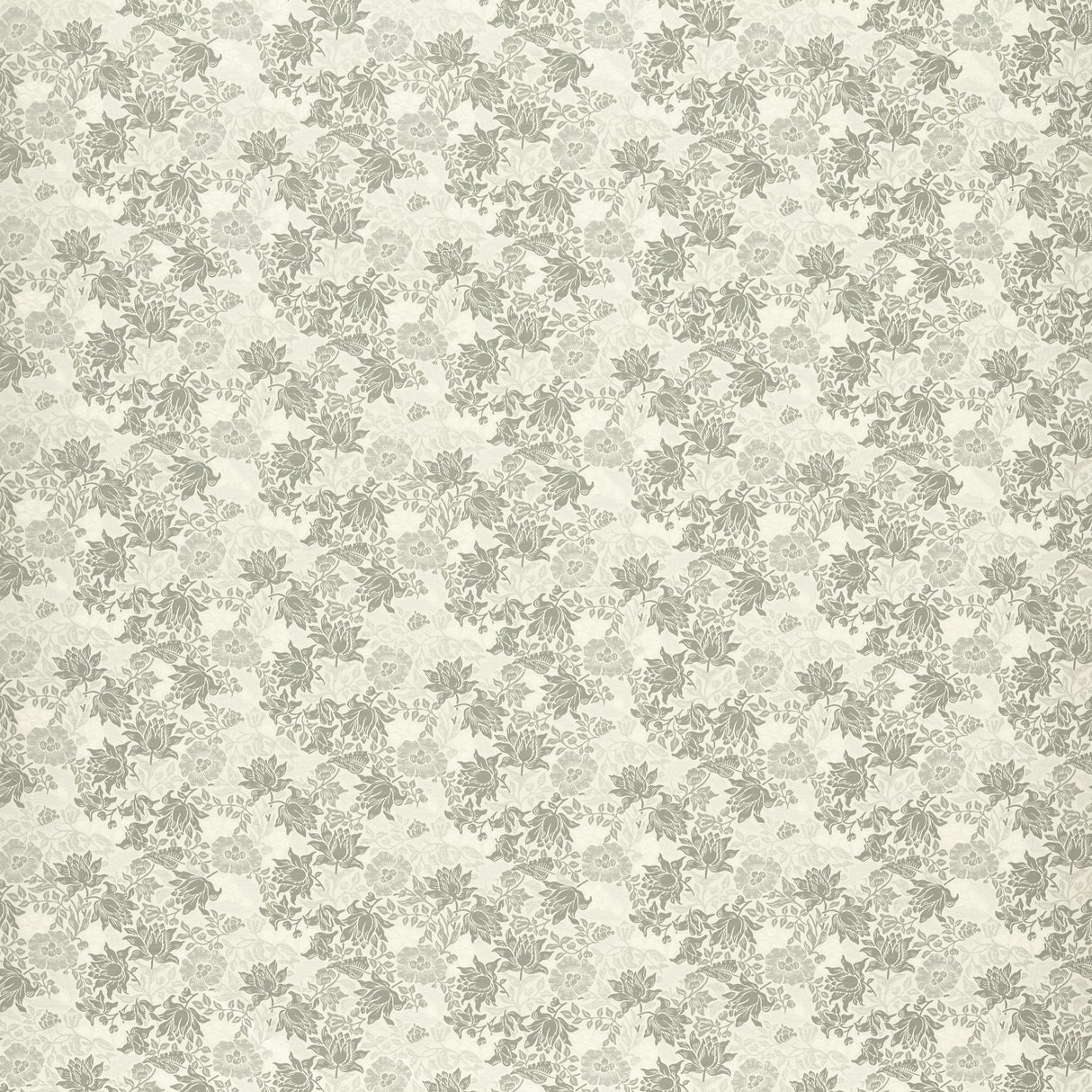 Clarke & Clarke MALLOW JACQUARD DOVE/SLATE Drapery Fabric
