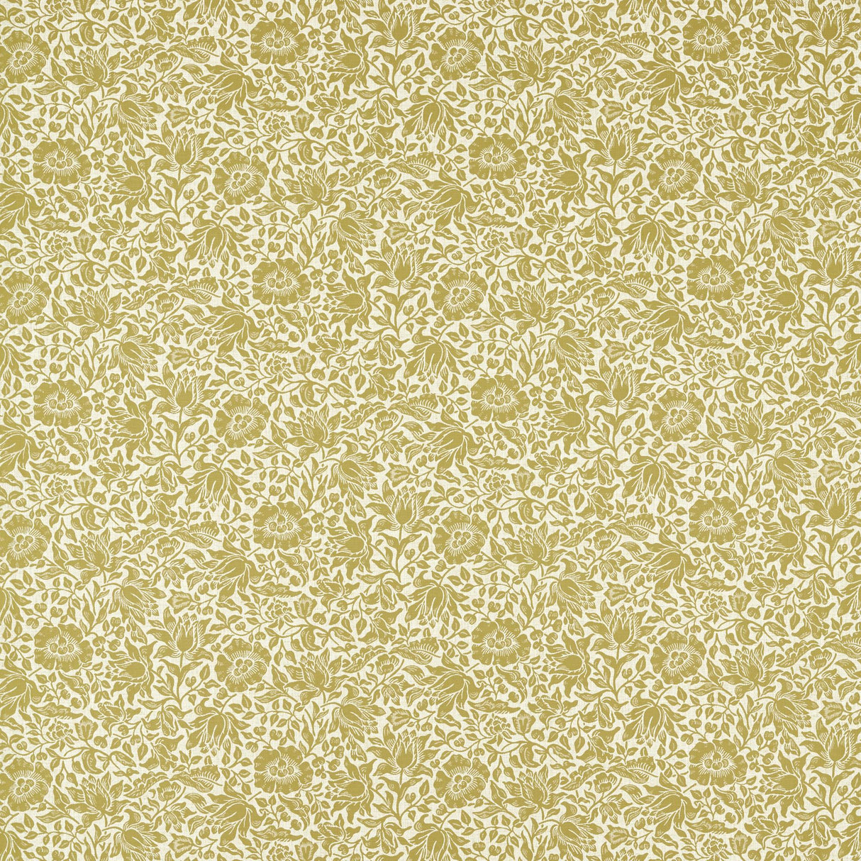 Clarke & Clarke MALLOW WEAVE CHARTREUSE Drapery Fabric