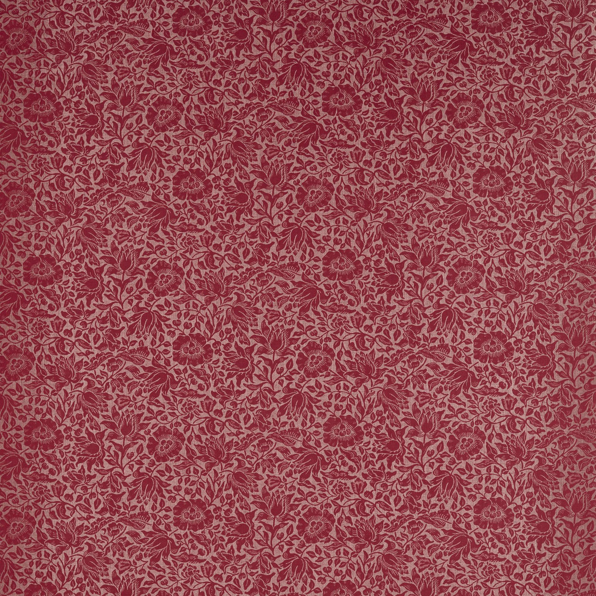 Clarke & Clarke MALLOW WEAVE PLUM Drapery Fabric