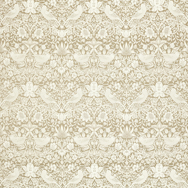 Clarke & Clarke STRAWBERRY THIEF JACQUARD LINEN Drapery Fabric