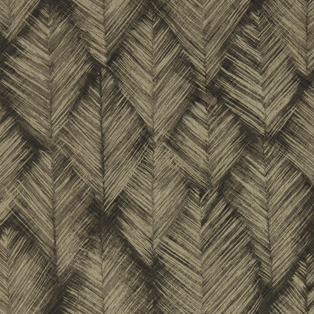 Clarke & Clarke FOLIUS CHARCOAL GILVER WP Wallpaper