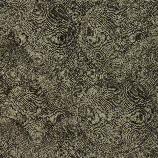 Clarke & Clarke SILVAN CHARCOAL GILVER WP Wallpaper