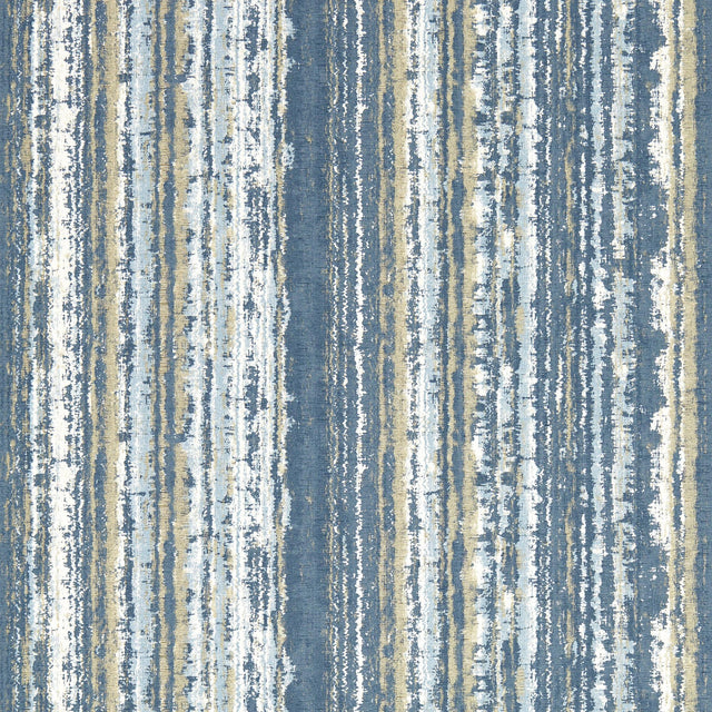 Clarke & Clarke STRIATUS MIDNIGHT WP Wallpaper