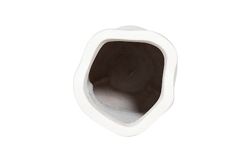 Phillips Collection Organic Tall , White White Vase