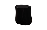 Phillips Collection Mellow Gel Coat Black Side Table