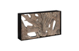 Phillips Collection Cast Root Framed  Table, Resin Gray Wood Finish Console