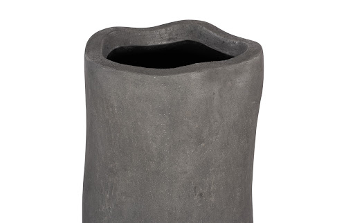 Phillips Collection Organic Tall , Gray Gray Vase