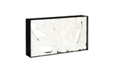 Phillips Collection Cast Root Framed  Table, Resin Faux Bleached Console