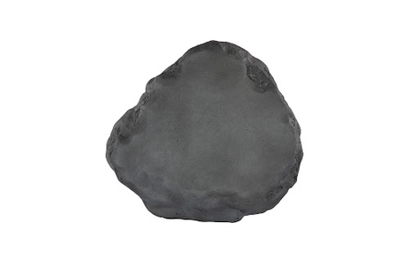 Phillips Collection Cast Boulder Charcoal Stone Small Coffee Table